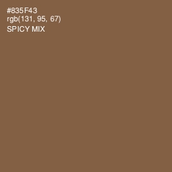 #835F43 - Spicy Mix Color Image